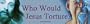 Who Would Jesus Torture? -Magnetic Bumper Sticker
