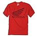 Factory Effex Unisex-Adult Honda Big T-Shirt (Red, Large), 1 Pack