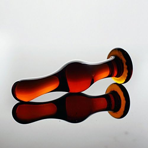 Crystal glass penis female masturbation masturbation anal plug heating apparatus in backyard
