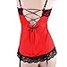 Sexy Women's Charming Lingerie Black Lace Underwear Sleepwear + G-string Suit