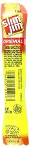 Slim Jim Smoked Snack Sticks, Original,28-Oz Total (Pack of 100)
