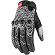 Icon Sub Street Angel Women's Textile Street Racing Motorcycle Gloves - Black