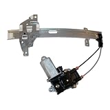 97-03 Grand Prix Sedan Rear Power Window Regulator with Motor Right Passenger