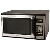 Haier 1100-Watt Microwave/ Grill - Stainless Steel (1.3 cu. ft.)