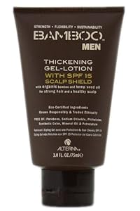 Alterna Bamboo Men Thickening Gel-Lotion for Men, 3 Ounce