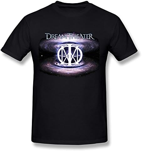 FUNSHIN Men's Dream Theater Progressive Metal Logo T-shirt Black XXL