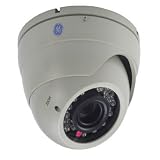 GE Security TVD-TIR-HR TruVision IR Dome Camera, 530 TVL Color, 3.5mm - 8.0mm AI Varifocal Lens, 20m IR Range, 12vdc only, IP66