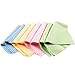 HTTX Microfiber Cleaning Cloths - For All LCD Screens, Tablets, Lenses, and Other Delicate Surfaces (8-Pack, 6x7