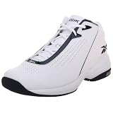 Reebok Men's Fake And Bake Basketball Shoe, White/Athletic Navy, 11 M