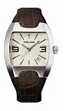 Police Gents Highway Brown Leather Strap with Cream Dial Watch