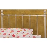 Queen Hillsdale Molly White Metal Headboard