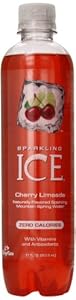 Sparkling Ice Spring Water, Cherry Limeade, 17 Ounce (Pack of 12)