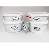 Fundamental Rockhound Products: 4 Step Rock Tumbling GRIT KIT grit pack for tumble polishing rocks Enough to polish up to 10 pounds of rock! Refill