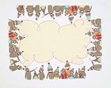 Funky Monkey  Happy Birthday Table Cloth