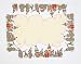 Funky Monkey  Happy Birthday Table Cloth