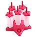 CHICHIC Popsicle Molds, Ice Pop Maker, Ice Pop Molds, BPA-Free, Repeated Use, Set of 6, Pink