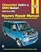 Book Chevrolet Astro & GMC Safari Haynes Repair Manual for 1985 thru 2005