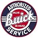 Authorized Buick Service Porcelain Refrigerator Magnet