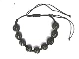 Shamballa Hip Hop Style Nine Black Onyx Beads