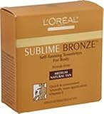 L'Oreal Sublime Bronze Self-Tanning Towelettes . - Medium Natural Tan