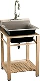 KOHLER K-6618-NA Bayview Wood Sink Stand