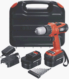 Black & Decker HPD18K-2 18-Volt Ni-Cad 3/8-Inch Cordless Drill/Driver Kit