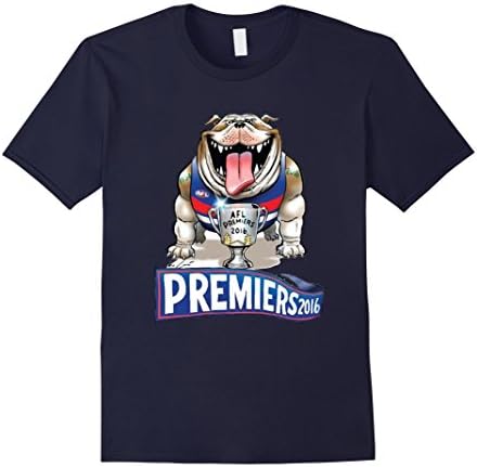Men's Western Bulldogs AFL 2016 Premiers Large Navy