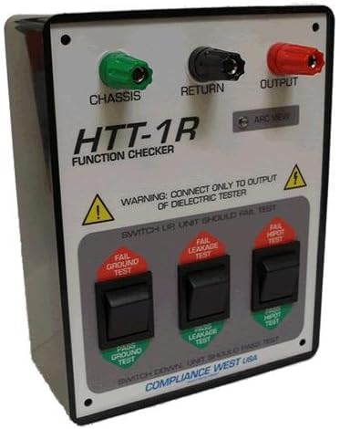Compliance West HTT-1R LomA, Hipot and Ground Bond Function Checker