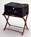 Foldaway Suitcase Stand-Hardwood-Walnut Finish (Walnut) (20H x 26 1/2W x 18 1/2D)