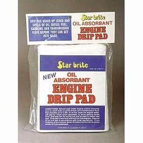 Star brite Oil Absorbent Engine Drip Pad, 18 x 18 by 