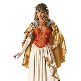 Deluxe Viking Queen Outfit Halloween Costume