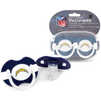 San Diego Chargers Pacifiers - 2 Pack