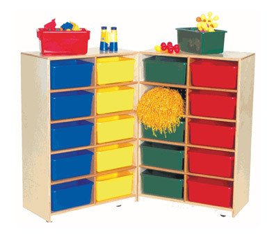 20-Tray Folding Storage