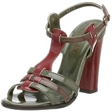 BALLY Women's Ribona Sandal,Red,10 M