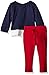 Nautica Baby Knit Top and Double Knit Pant, Navy, 3 Months