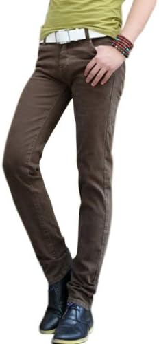 Wantdo Men's Casual Straight Pants XZ1204-614(Brown US L Regular/Aisa36)