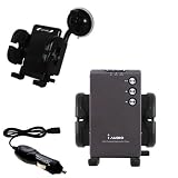 Cowon iAuidio M3L Flexible Auto Windshield Holder with Car Charger - Uses Gomadic TipExchange