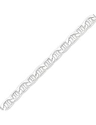 Sterling Silver 8.5mm Hollow Anchor Chain - 18 Inch