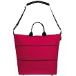 Solid Red Reisenthel Expandable Travel Bag - Two bags in one