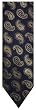 Men's Beau Brummel Soho Paisley Neck Tie Navy