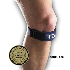 Neo G MEDICAL GRADE JUMPERS KNEE PATELLA BAND STRAP - Knee Support with 'medical quality silicon pad'