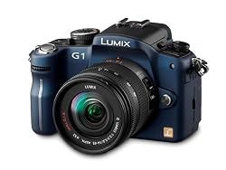 Panasonic G1 Blue Digital Camera w/ Lumix G Vario 14-45mm Lens