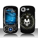 Premium - PDA Samsung A687/Strive Cross Skull Cover - Faceplate - Case - Sn ....