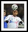 Thierry Henry France Framed 8x10 Photograph Heading Ball