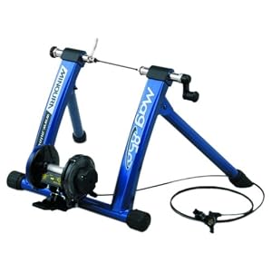 Minoura Mag-850DR Trainer With Remote " w/ Riser Block, Blue 128595