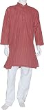 Mens Clothing Kurta Pajama Long Sleeve Cotton Dress India Fashion Size M (gkp499)