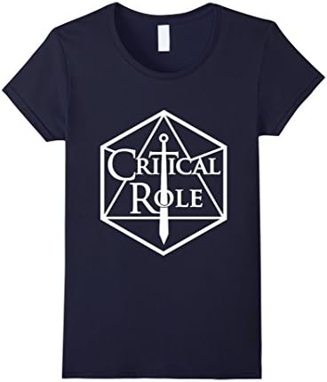 Women's Critical Role - TShirt Large Navy