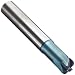 YG-1 G8C26 Carbide Corner Rounding End Mills, Inch, TiAlN Finish Helix, For Use With All Materials