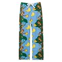 Kids Grandma Pants Monkeying Around Pants - Brown/ Blue
