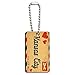 Air Mail Postcard Love for Kansas City Wood Wooden Rectangle Key Chain